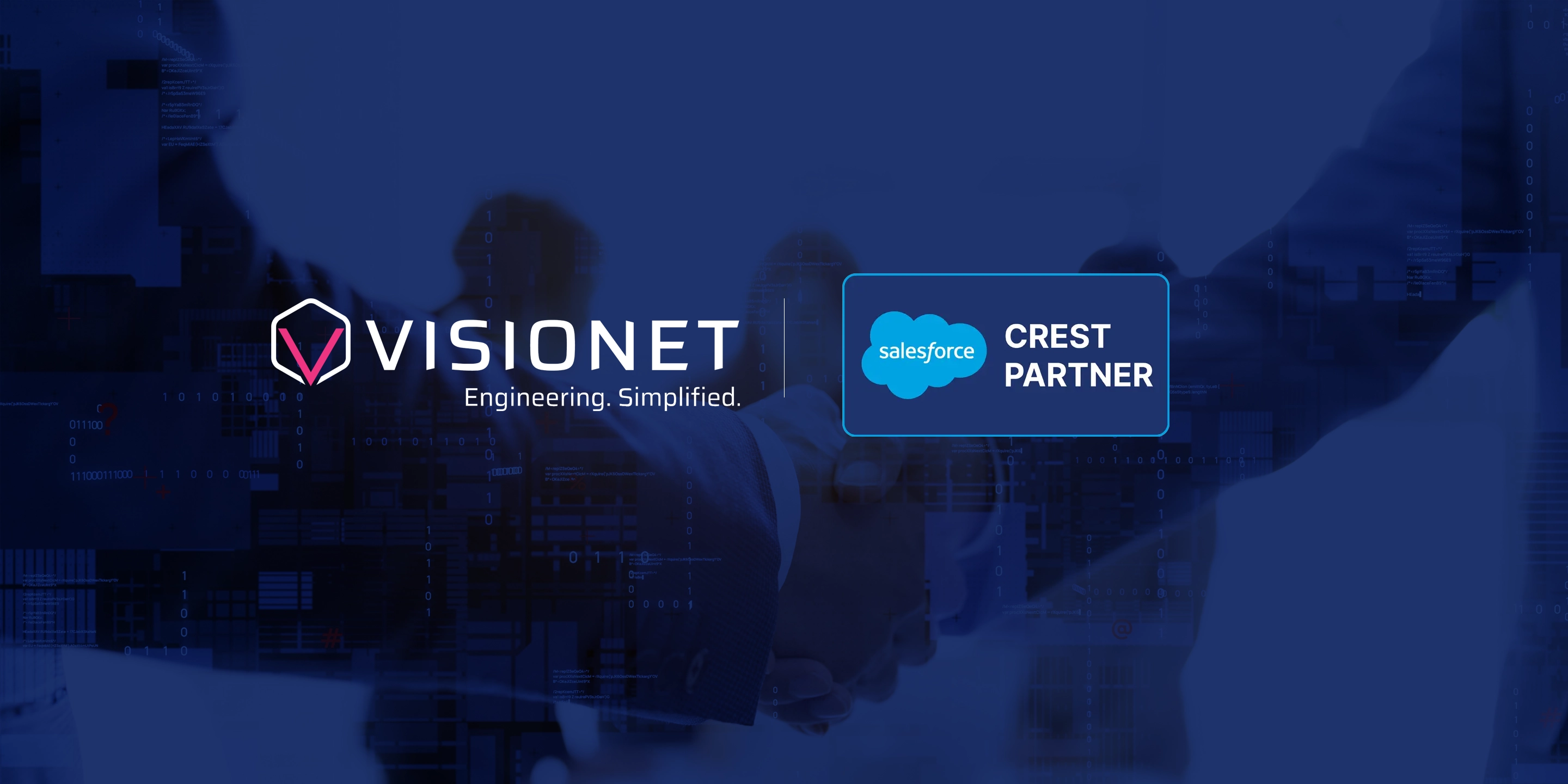 Visionet achieves Salesforce Crest Partnership status, strengthening its commitment to digital transformation