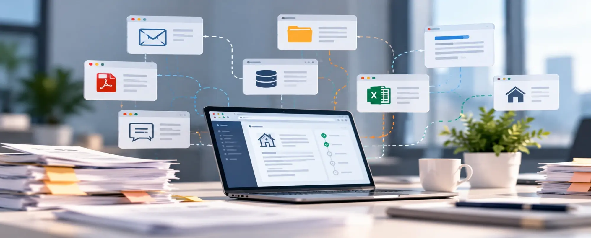 Mortgage Operations Lose Time When Context Is Scattered